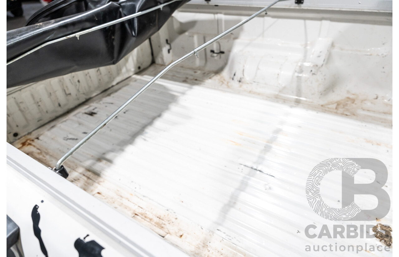 12/2013 Ford Ranger XL 2.2 Hi-Rider PX Super Cab Utility White Turbo Diesel 2.2L