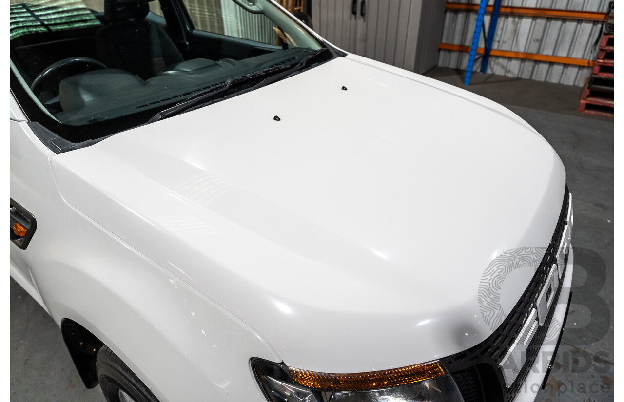 12/2013 Ford Ranger XL 2.2 Hi-Rider PX Super Cab Utility White Turbo Diesel 2.2L