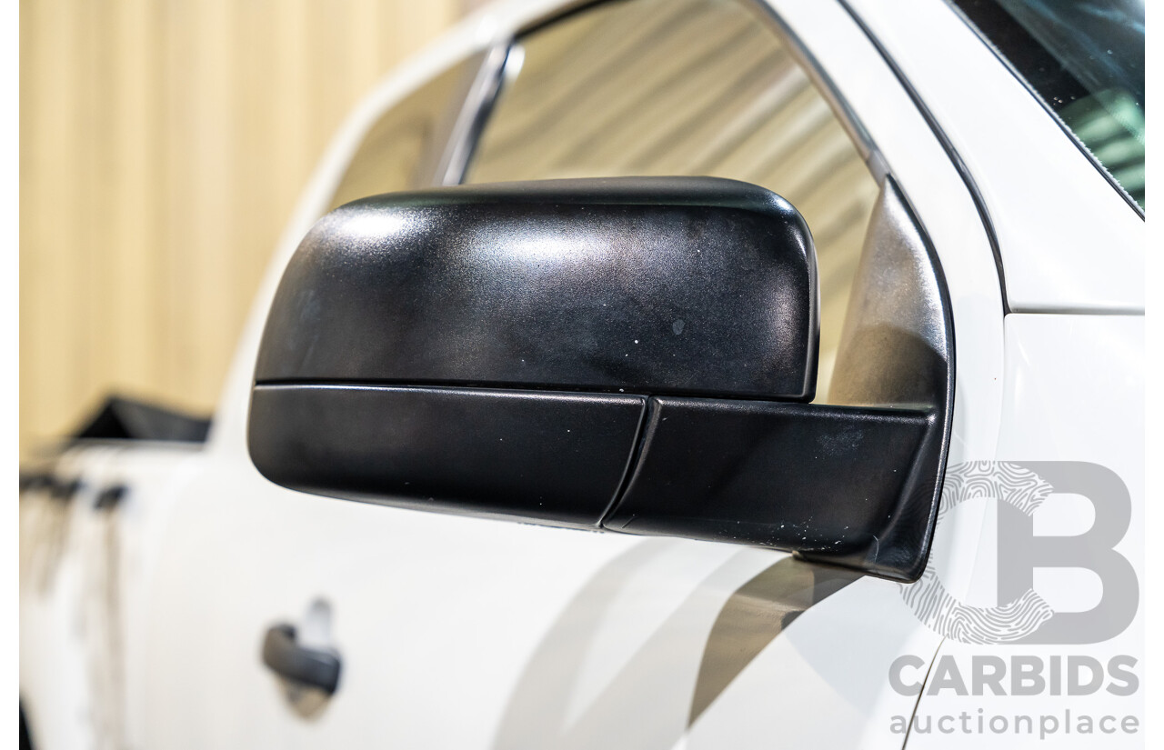 12/2013 Ford Ranger XL 2.2 Hi-Rider PX Super Cab Utility White Turbo Diesel 2.2L