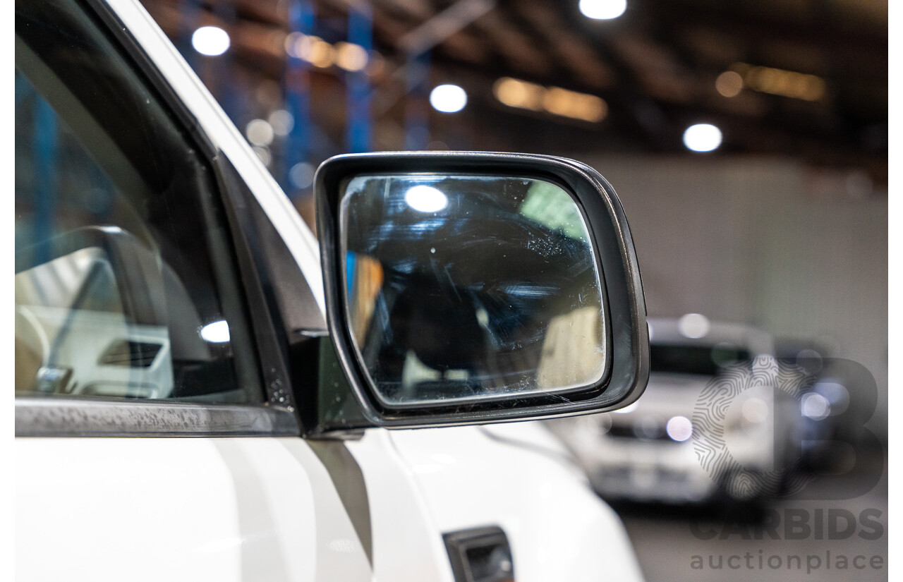 12/2013 Ford Ranger XL 2.2 Hi-Rider PX Super Cab Utility White Turbo Diesel 2.2L