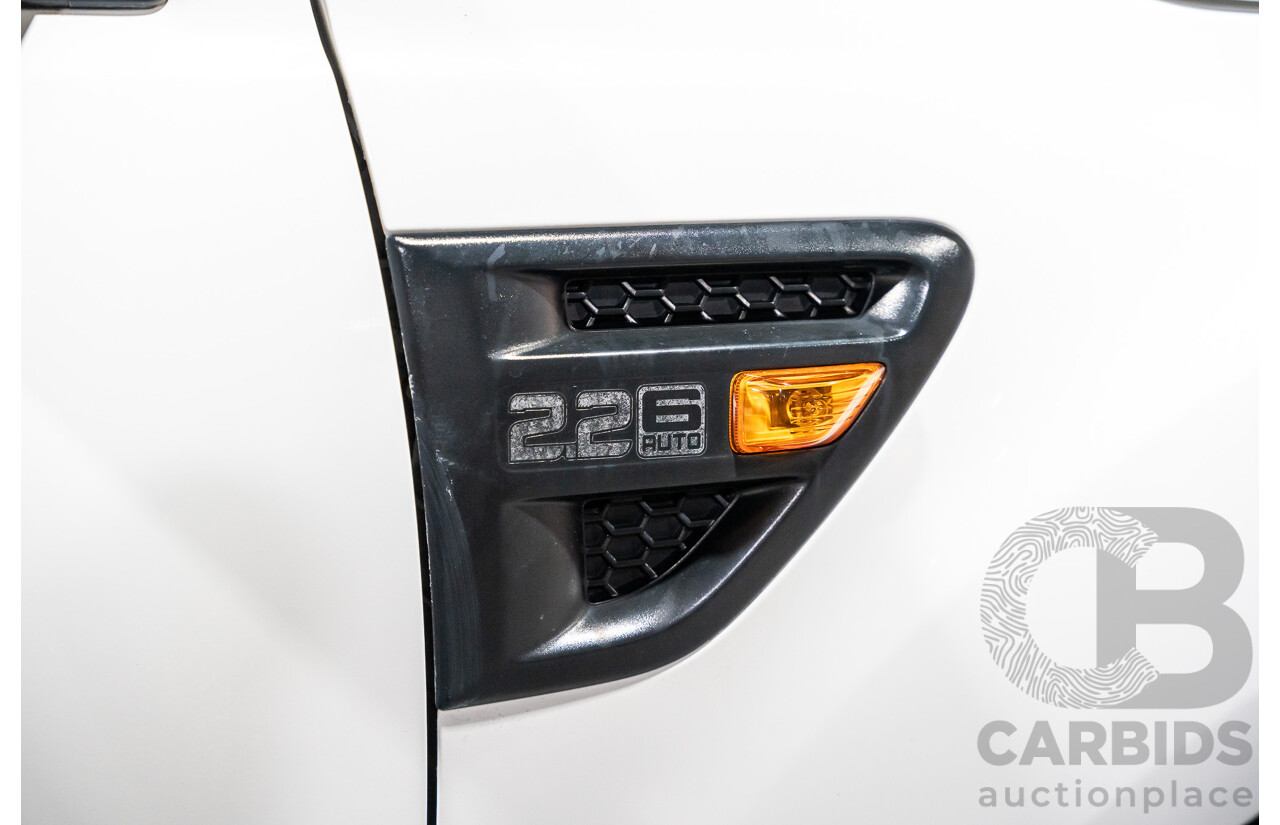 12/2013 Ford Ranger XL 2.2 Hi-Rider PX Super Cab Utility White Turbo Diesel 2.2L