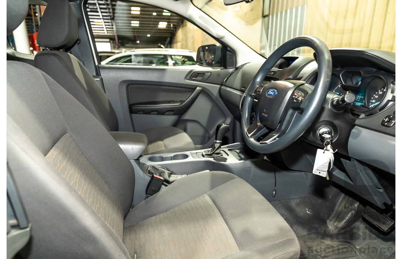 12/2013 Ford Ranger XL 2.2 Hi-Rider PX Super Cab Utility White Turbo Diesel 2.2L