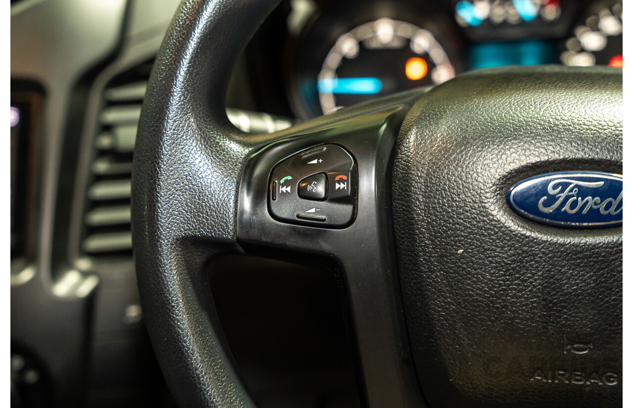 12/2013 Ford Ranger XL 2.2 Hi-Rider PX Super Cab Utility White Turbo Diesel 2.2L