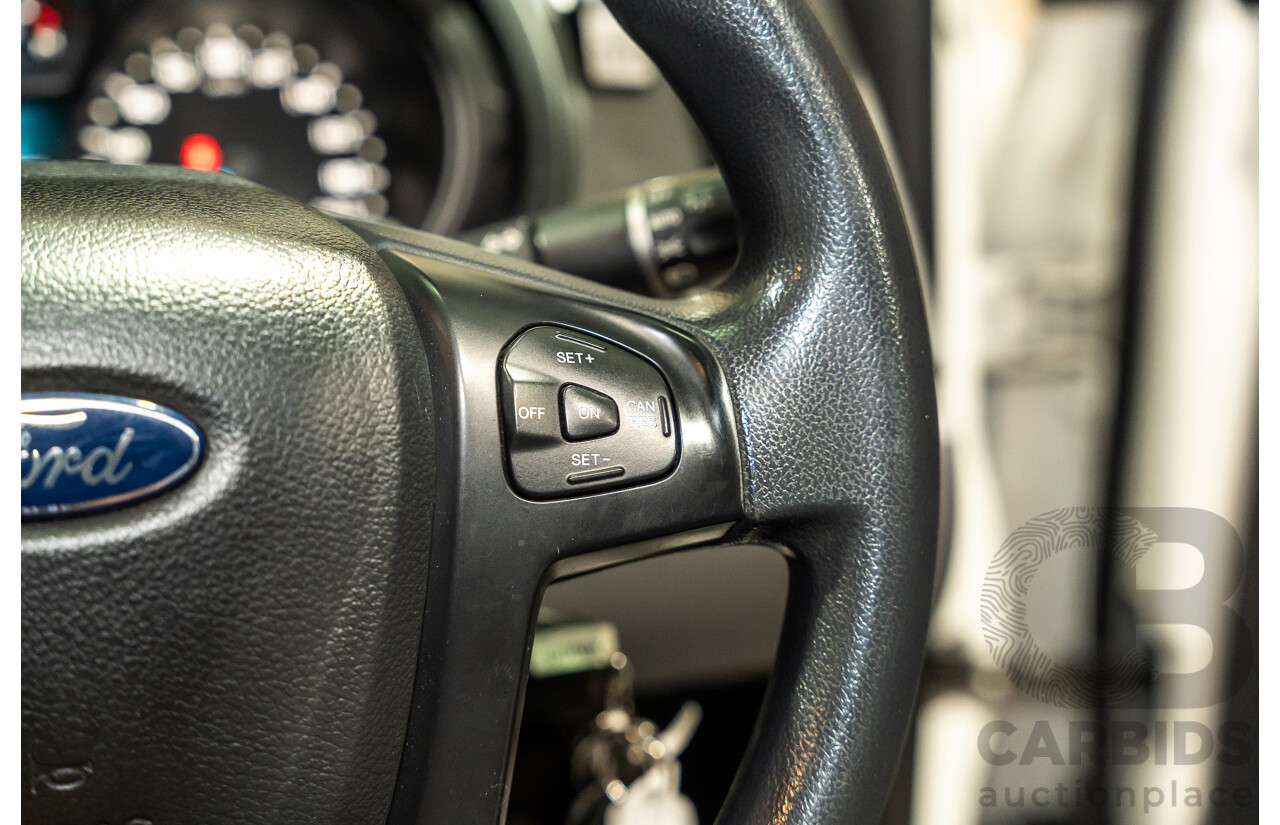 12/2013 Ford Ranger XL 2.2 Hi-Rider PX Super Cab Utility White Turbo Diesel 2.2L