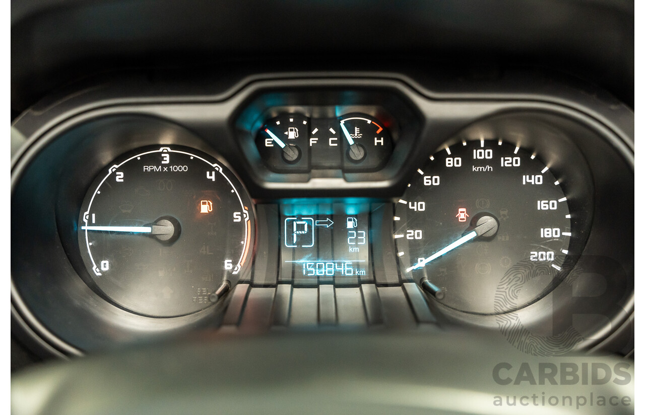 12/2013 Ford Ranger XL 2.2 Hi-Rider PX Super Cab Utility White Turbo Diesel 2.2L