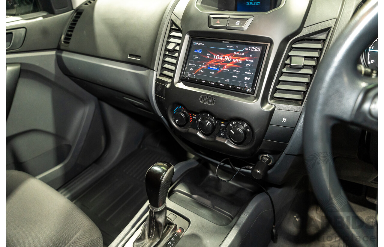 12/2013 Ford Ranger XL 2.2 Hi-Rider PX Super Cab Utility White Turbo Diesel 2.2L