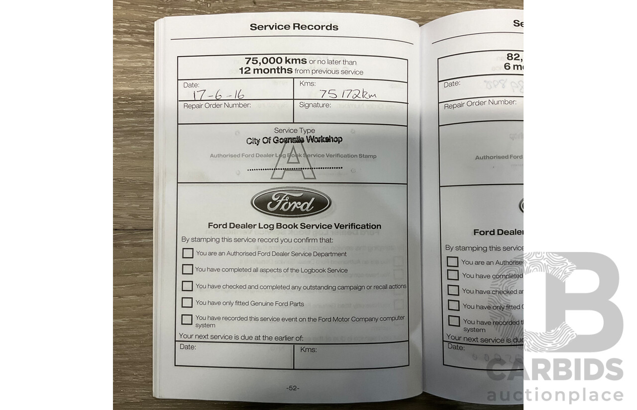 12/2013 Ford Ranger XL 2.2 Hi-Rider PX Super Cab Utility White Turbo Diesel 2.2L