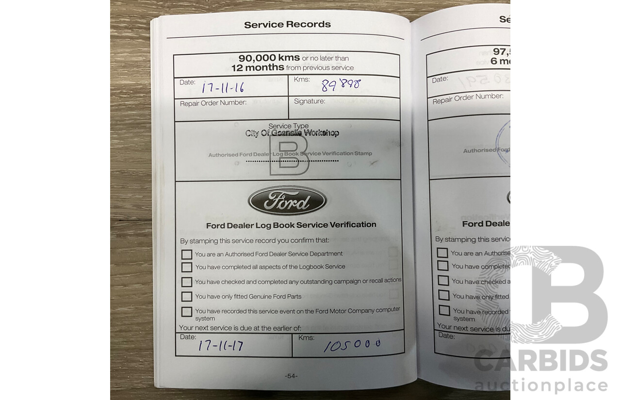 12/2013 Ford Ranger XL 2.2 Hi-Rider PX Super Cab Utility White Turbo Diesel 2.2L