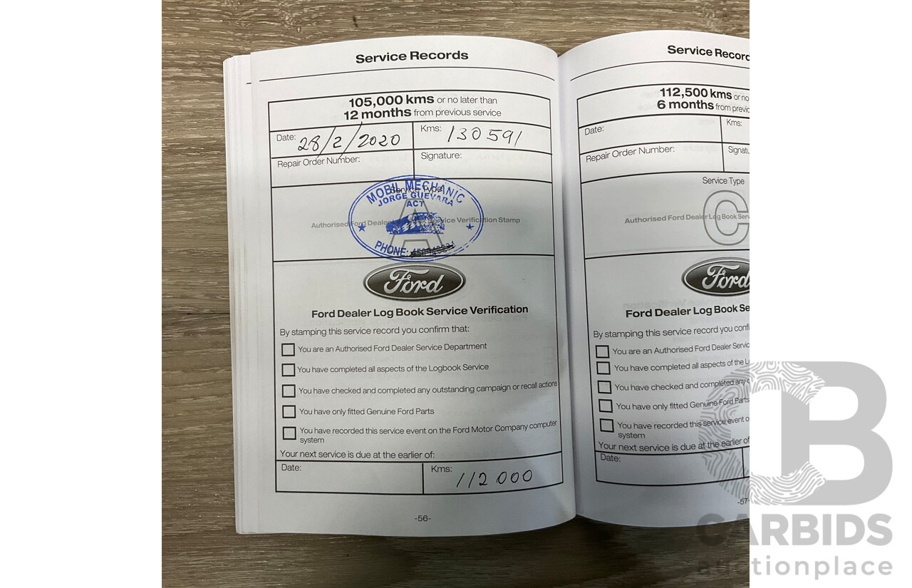 12/2013 Ford Ranger XL 2.2 Hi-Rider PX Super Cab Utility White Turbo Diesel 2.2L