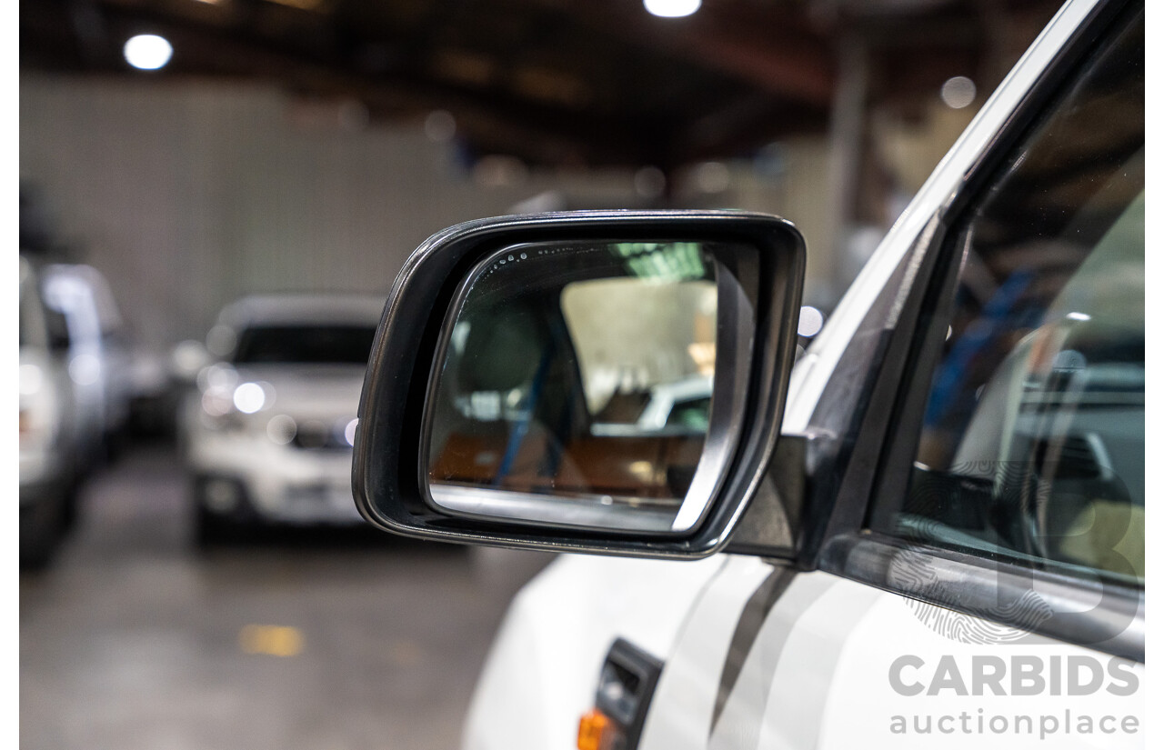 12/2013 Ford Ranger XL 2.2 Hi-Rider PX Super Cab Utility White Turbo Diesel 2.2L