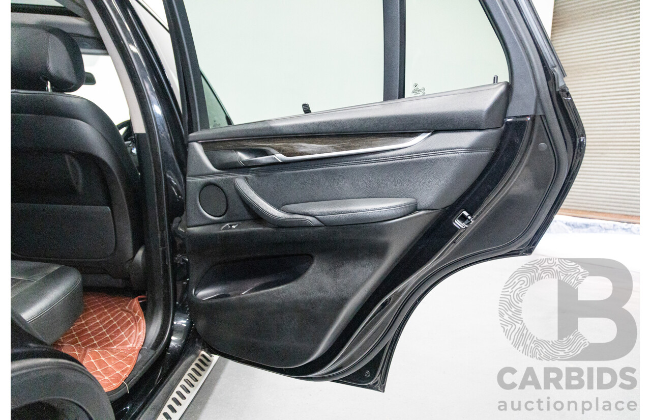 11/2013 BMW X5 xDrive30d (AWD) F15 4D Wagon Metallic Black Turbo Diesel 3.0L - 7 Seater