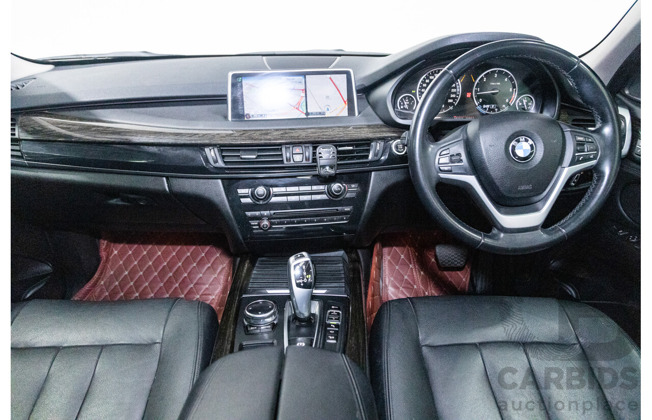 11/2013 BMW X5 xDrive30d (AWD) F15 4D Wagon Metallic Black Turbo Diesel 3.0L - 7 Seater