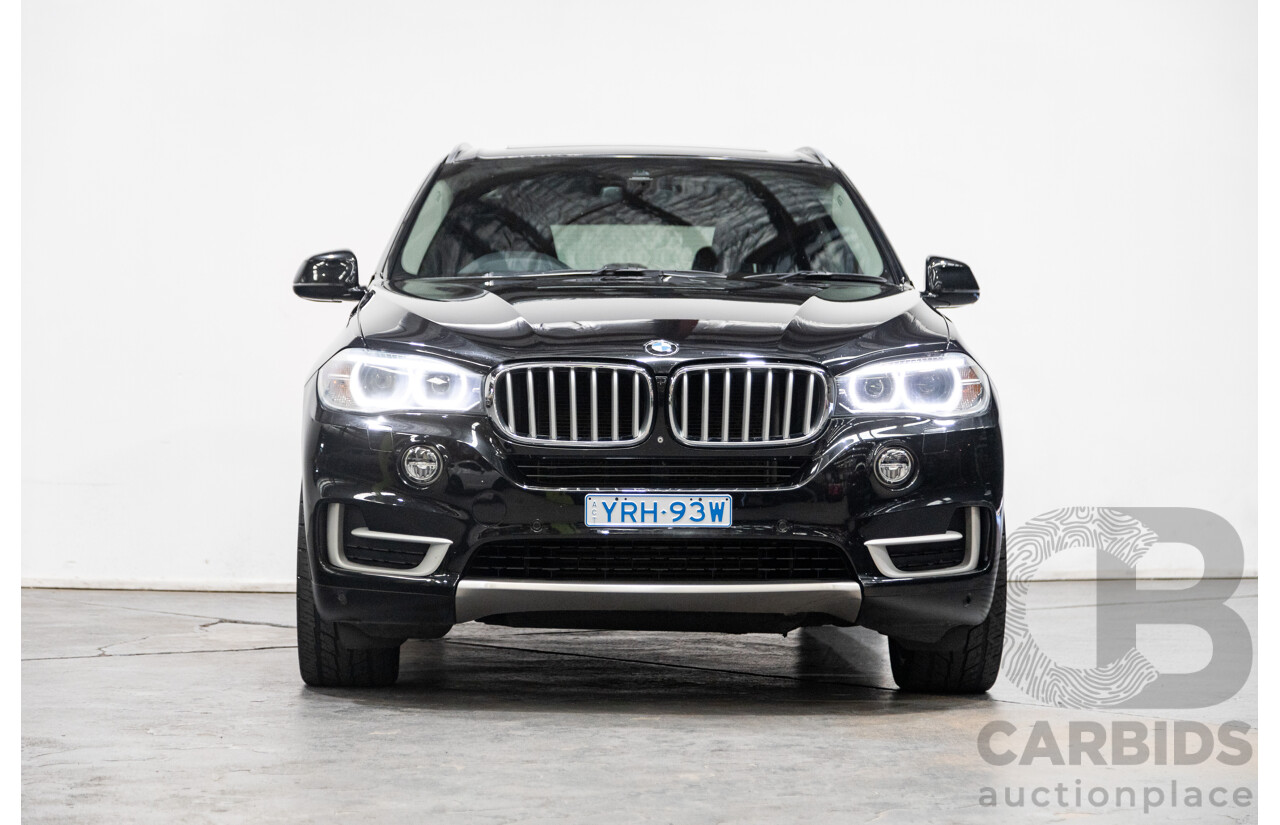 11/2013 BMW X5 xDrive30d (AWD) F15 4D Wagon Metallic Black Turbo Diesel 3.0L - 7 Seater
