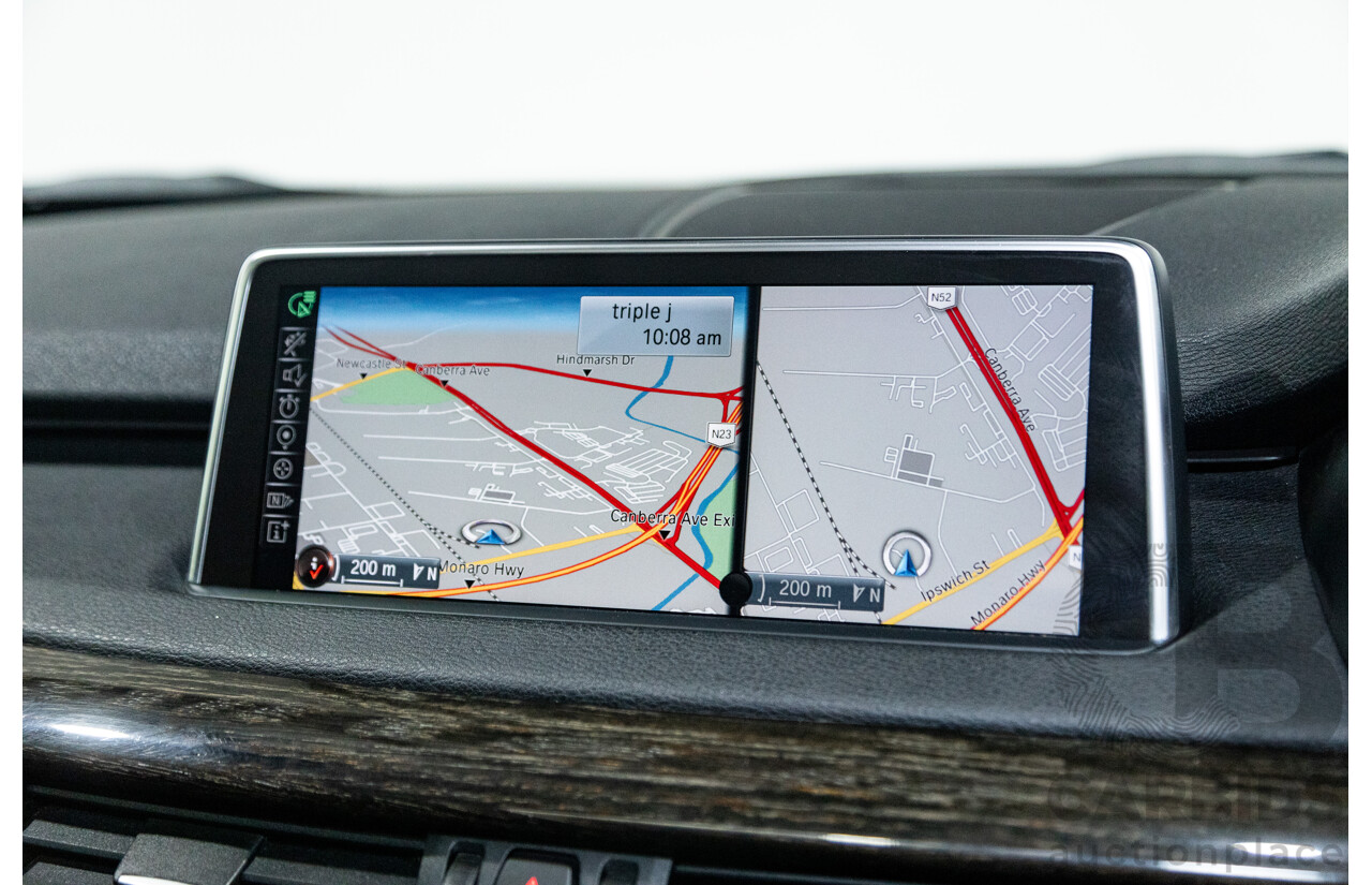 11/2013 BMW X5 xDrive30d (AWD) F15 4D Wagon Metallic Black Turbo Diesel 3.0L - 7 Seater