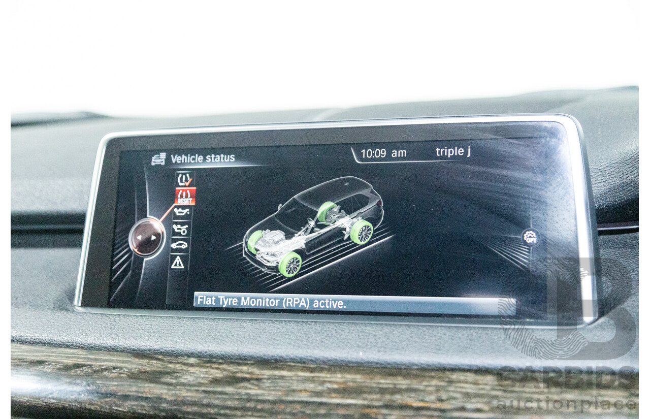 11/2013 BMW X5 xDrive30d (AWD) F15 4D Wagon Metallic Black Turbo Diesel 3.0L - 7 Seater