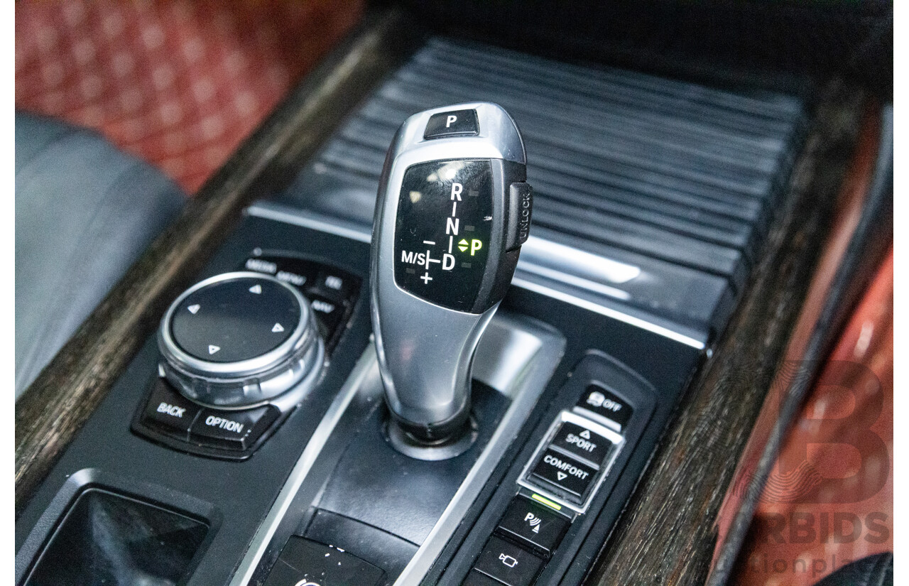 11/2013 BMW X5 xDrive30d (AWD) F15 4D Wagon Metallic Black Turbo Diesel 3.0L - 7 Seater