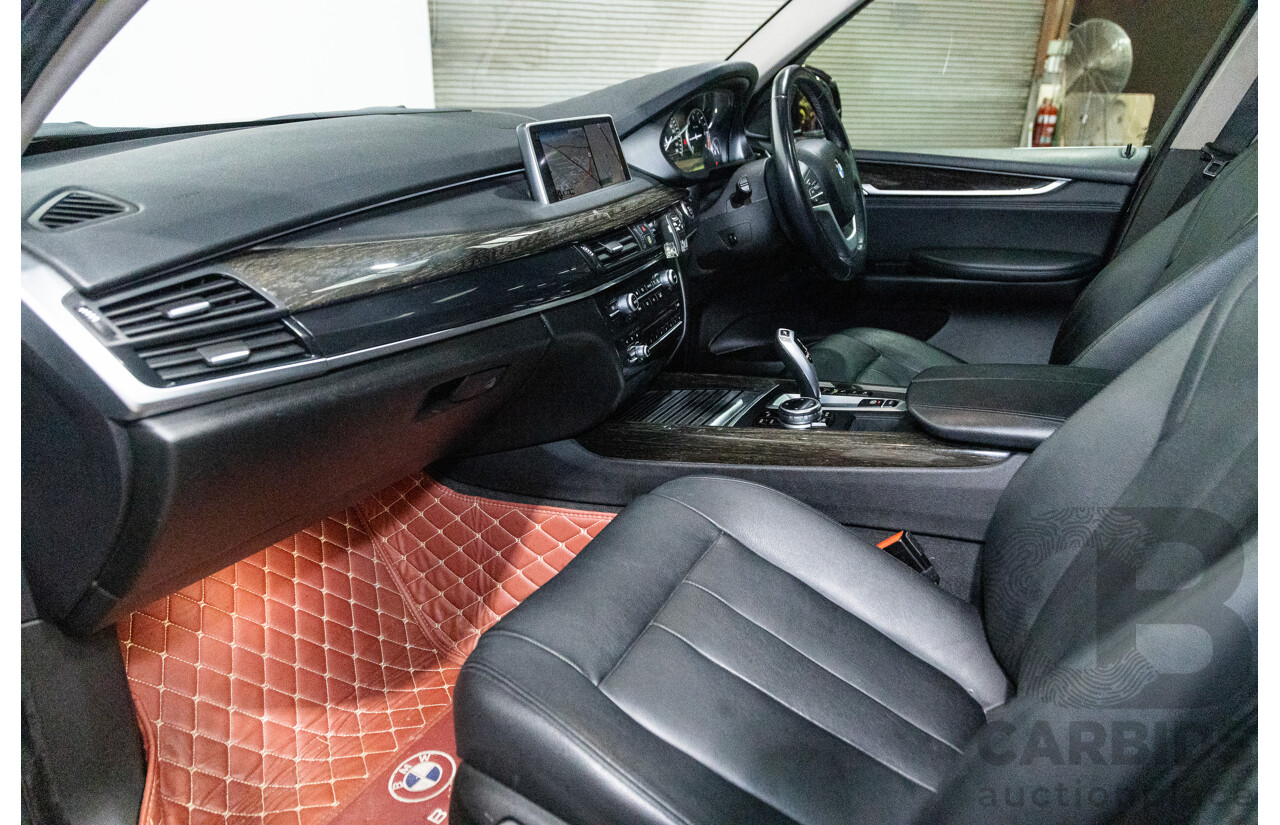 11/2013 BMW X5 xDrive30d (AWD) F15 4D Wagon Metallic Black Turbo Diesel 3.0L - 7 Seater
