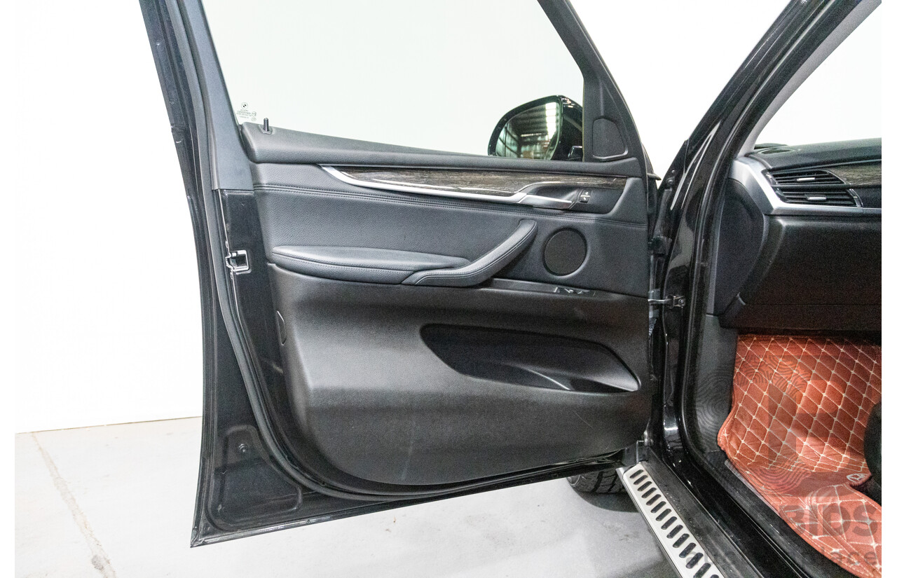 11/2013 BMW X5 xDrive30d (AWD) F15 4D Wagon Metallic Black Turbo Diesel 3.0L - 7 Seater