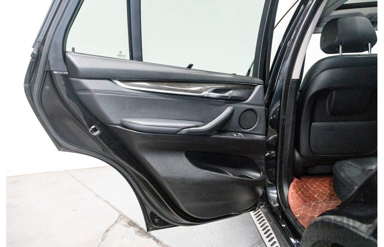 11/2013 BMW X5 xDrive30d (AWD) F15 4D Wagon Metallic Black Turbo Diesel 3.0L - 7 Seater