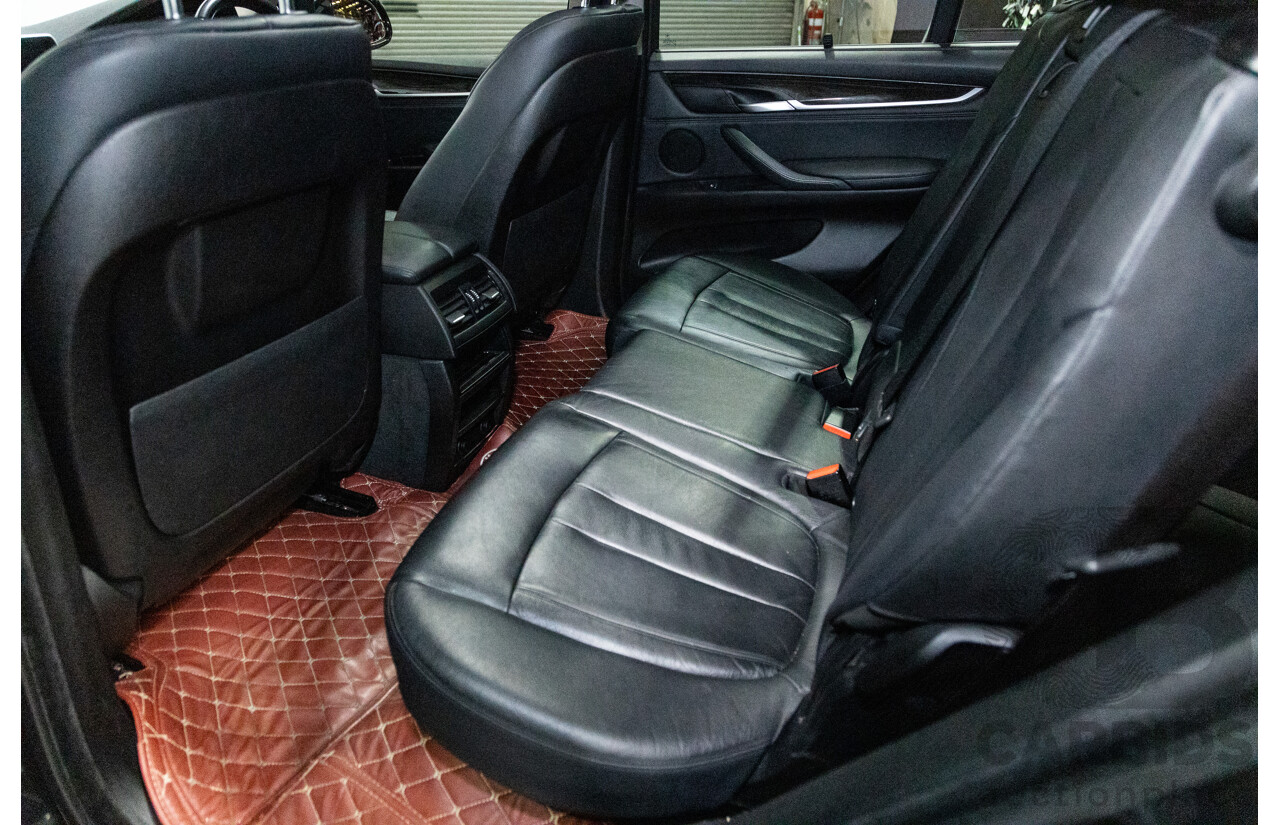 11/2013 BMW X5 xDrive30d (AWD) F15 4D Wagon Metallic Black Turbo Diesel 3.0L - 7 Seater