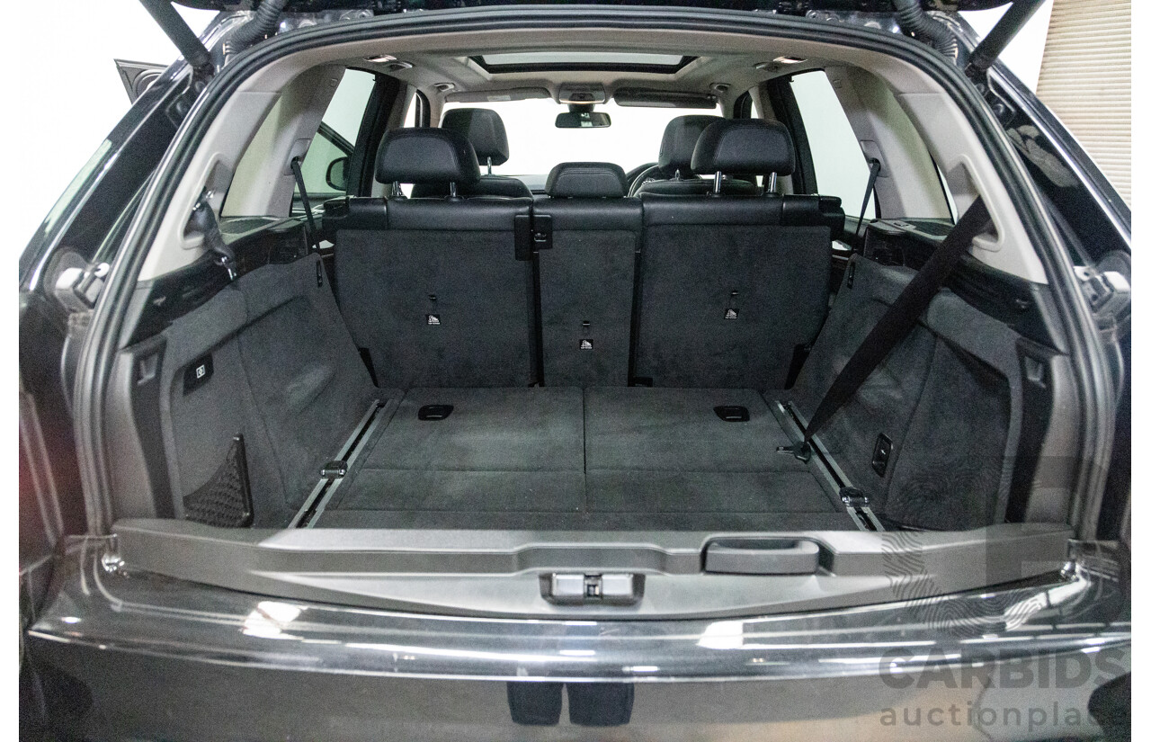 11/2013 BMW X5 xDrive30d (AWD) F15 4D Wagon Metallic Black Turbo Diesel 3.0L - 7 Seater