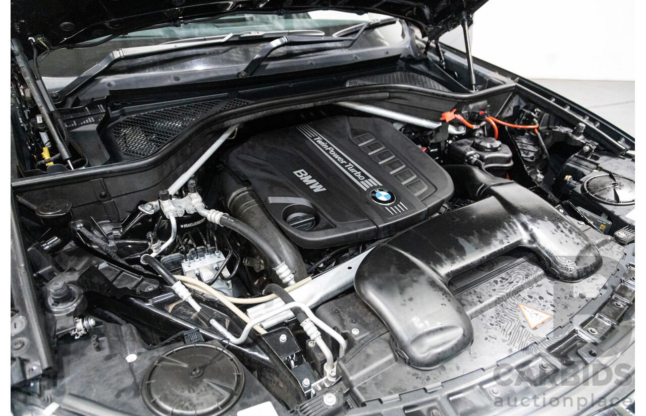 11/2013 BMW X5 xDrive30d (AWD) F15 4D Wagon Metallic Black Turbo Diesel 3.0L - 7 Seater