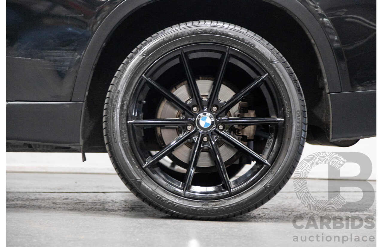 11/2013 BMW X5 xDrive30d (AWD) F15 4D Wagon Metallic Black Turbo Diesel 3.0L - 7 Seater