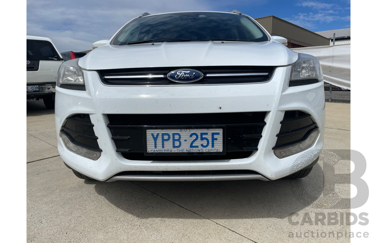 07/2014 Ford Kuga TREND (AWD) AWD TF 4D Wagon White 1.6L