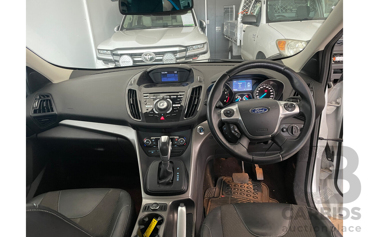 07/2014 Ford Kuga TREND (AWD) AWD TF 4D Wagon White 1.6L