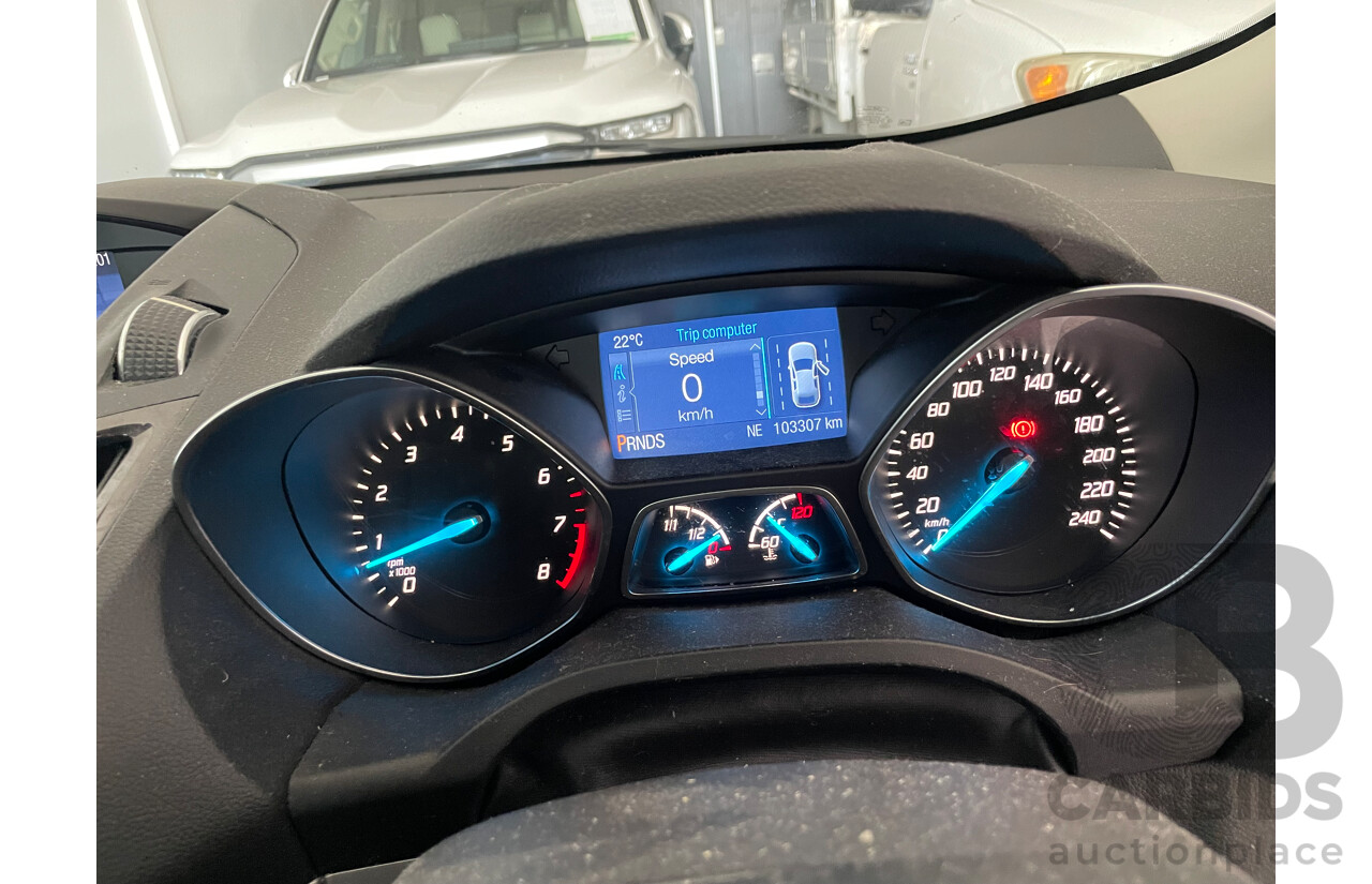 07/2014 Ford Kuga TREND (AWD) AWD TF 4D Wagon White 1.6L