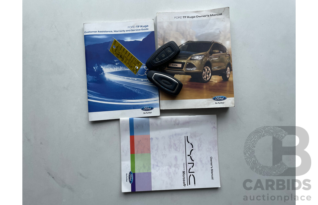 07/2014 Ford Kuga TREND (AWD) AWD TF 4D Wagon White 1.6L