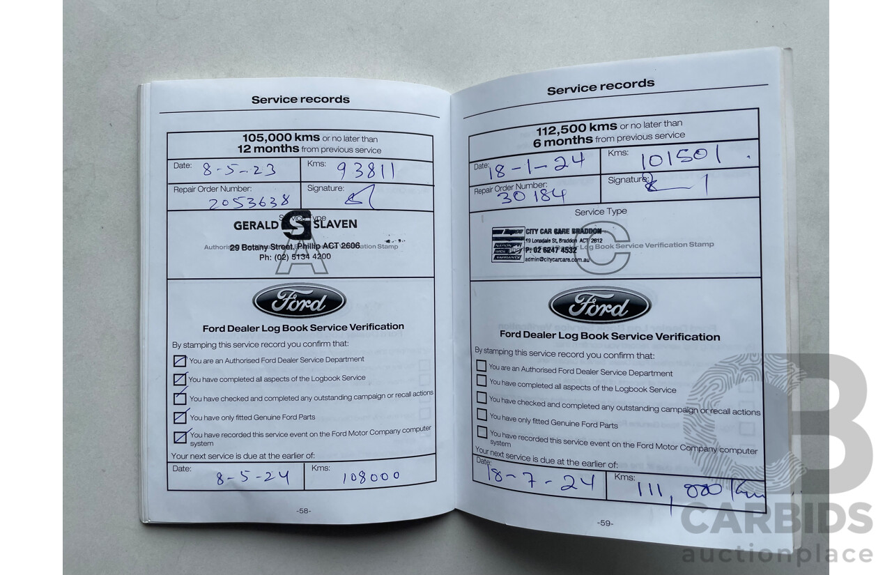 07/2014 Ford Kuga TREND (AWD) AWD TF 4D Wagon White 1.6L