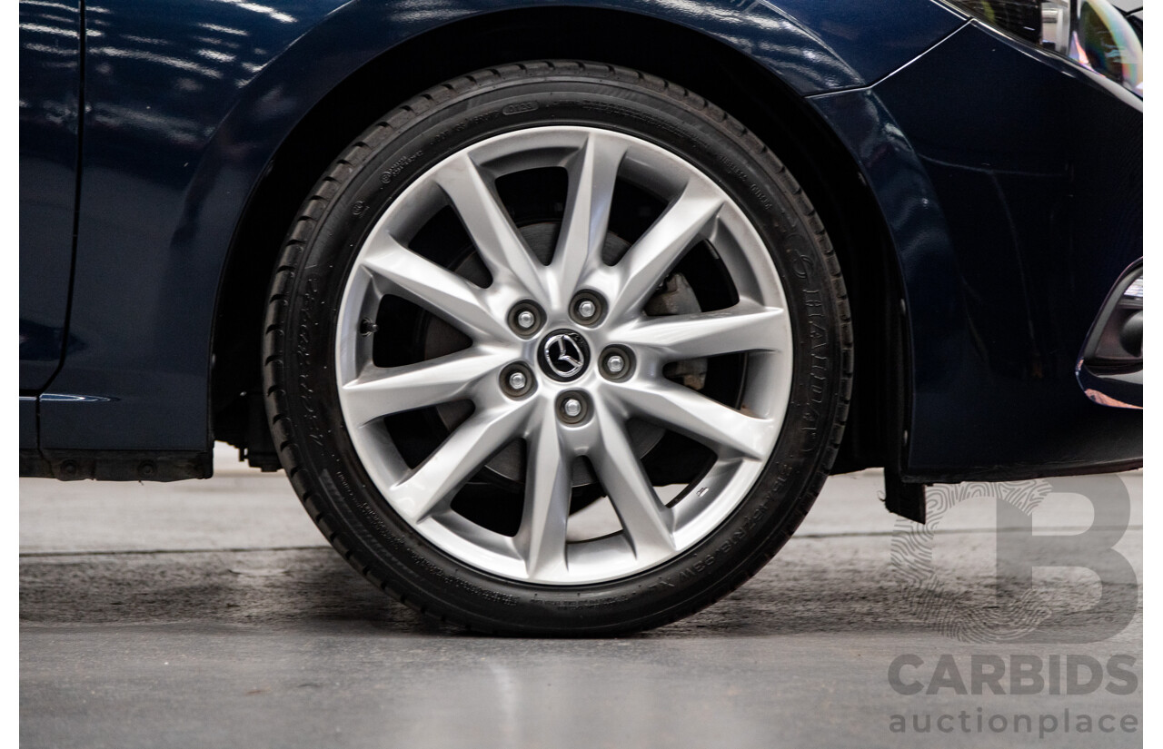 05/2018 Mazda 3 SP25 BN MY18 4D Sedan Deep Crystal Blue Metallic 2.5L