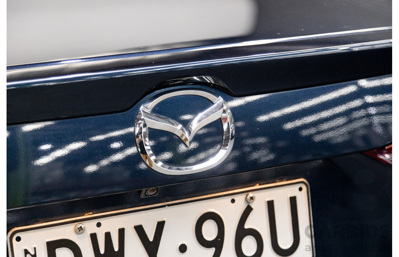05/2018 Mazda 3 SP25 BN MY18 4D Sedan Deep Crystal Blue Metallic 2.5L