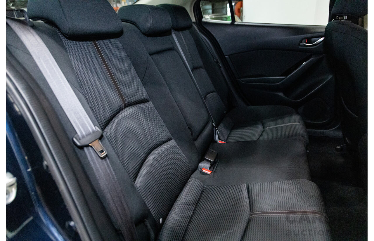 05/2018 Mazda 3 SP25 BN MY18 4D Sedan Deep Crystal Blue Metallic 2.5L