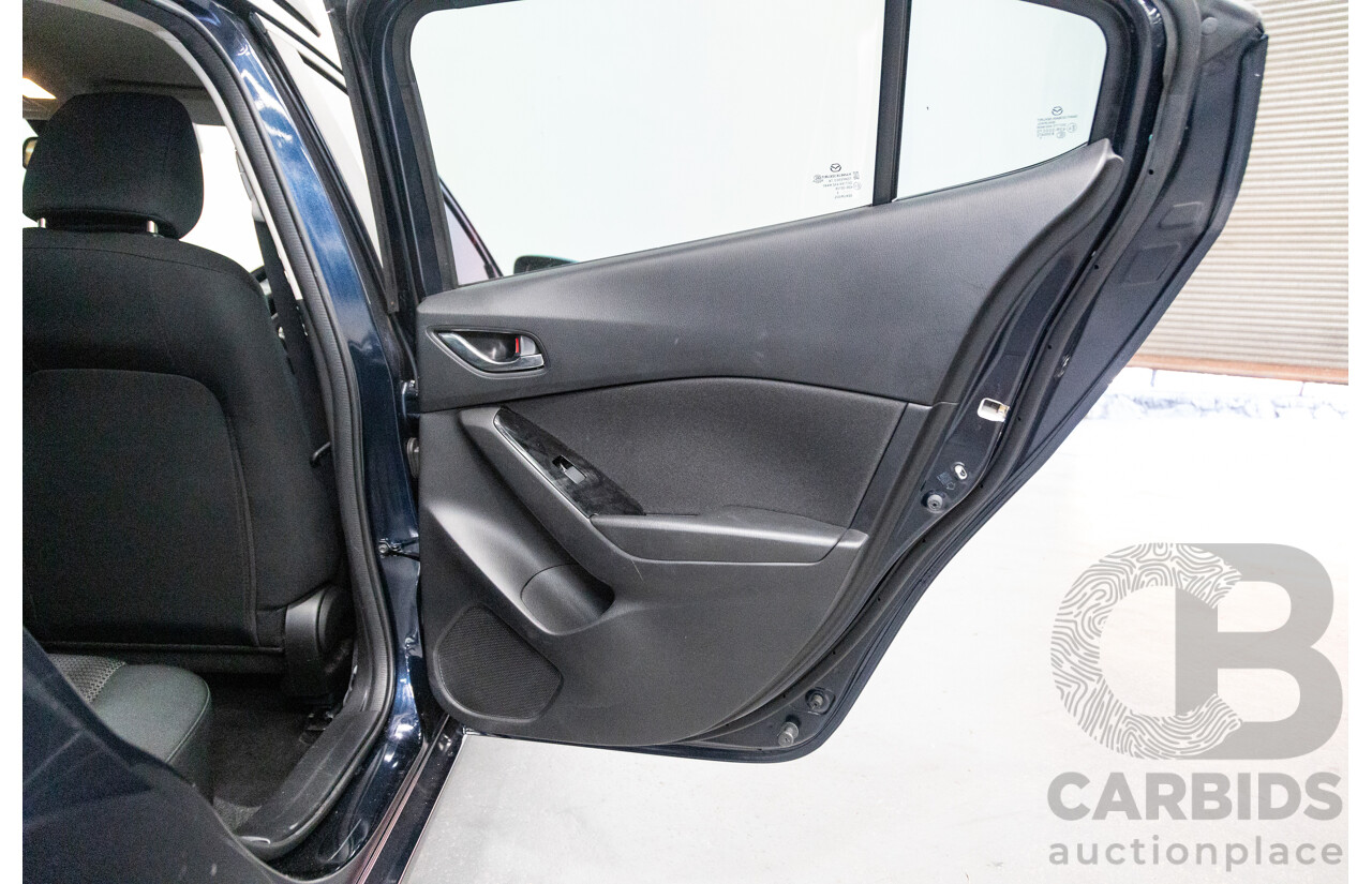 05/2018 Mazda 3 SP25 BN MY18 4D Sedan Deep Crystal Blue Metallic 2.5L