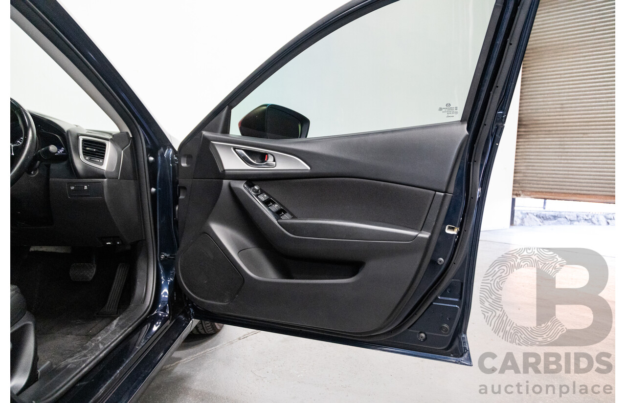 05/2018 Mazda 3 SP25 BN MY18 4D Sedan Deep Crystal Blue Metallic 2.5L