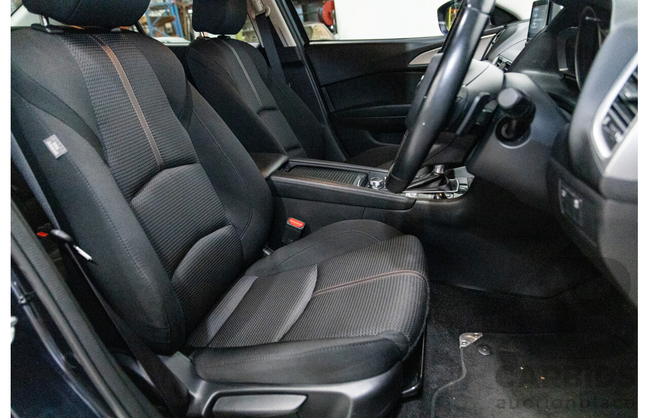 05/2018 Mazda 3 SP25 BN MY18 4D Sedan Deep Crystal Blue Metallic 2.5L