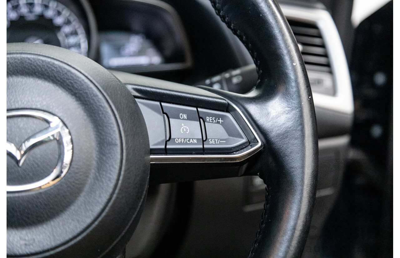 05/2018 Mazda 3 SP25 BN MY18 4D Sedan Deep Crystal Blue Metallic 2.5L