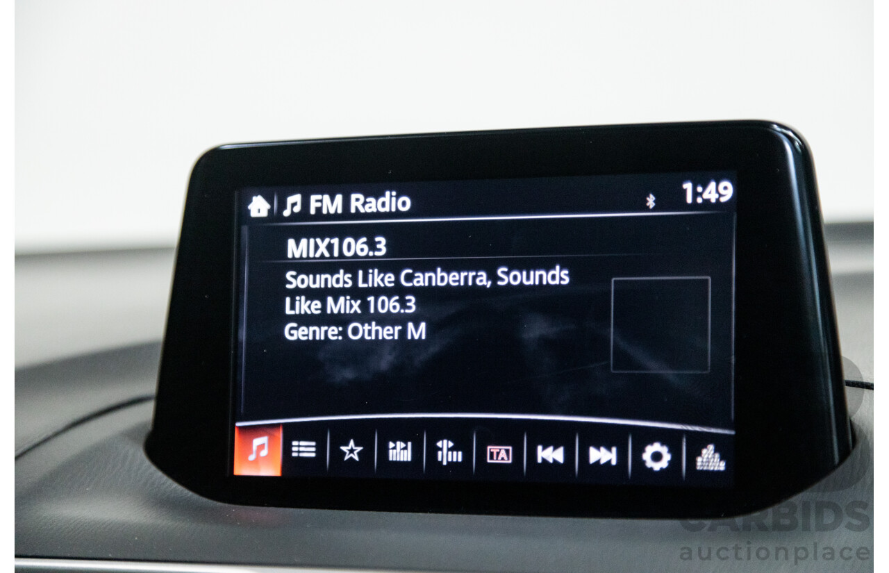 05/2018 Mazda 3 SP25 BN MY18 4D Sedan Deep Crystal Blue Metallic 2.5L