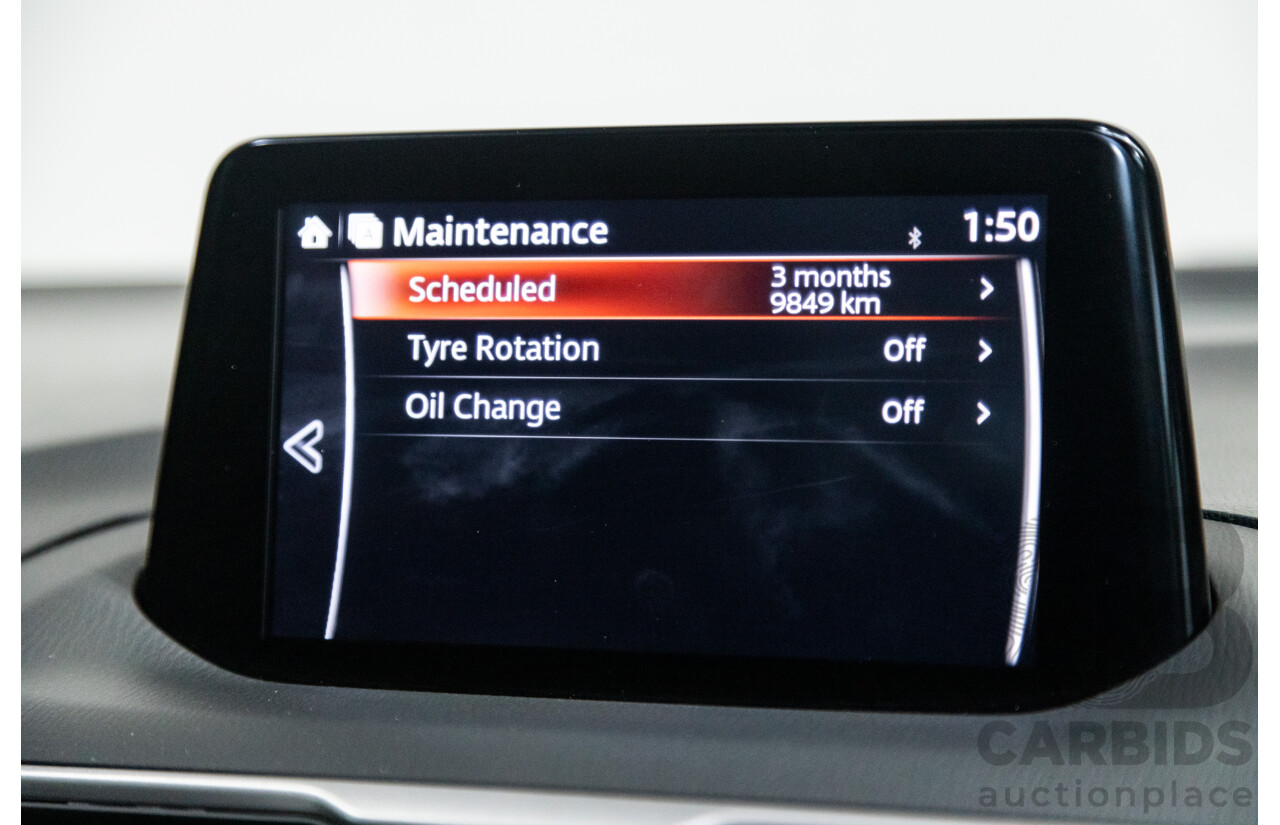 05/2018 Mazda 3 SP25 BN MY18 4D Sedan Deep Crystal Blue Metallic 2.5L