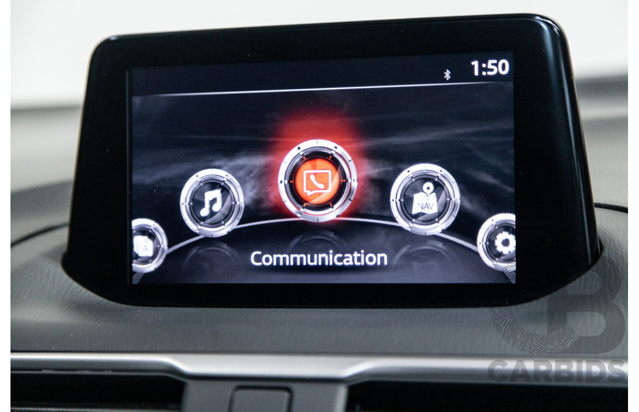 05/2018 Mazda 3 SP25 BN MY18 4D Sedan Deep Crystal Blue Metallic 2.5L