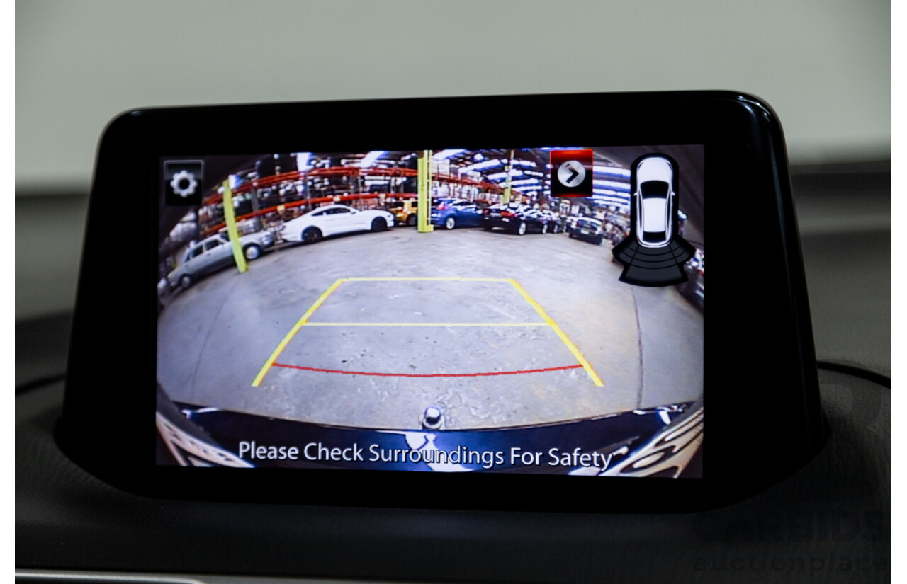 05/2018 Mazda 3 SP25 BN MY18 4D Sedan Deep Crystal Blue Metallic 2.5L