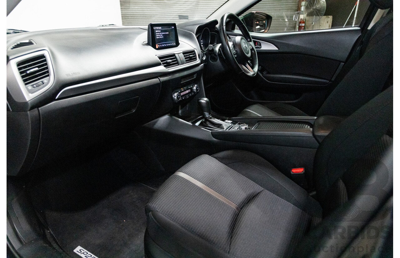 05/2018 Mazda 3 SP25 BN MY18 4D Sedan Deep Crystal Blue Metallic 2.5L