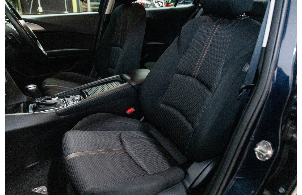 05/2018 Mazda 3 SP25 BN MY18 4D Sedan Deep Crystal Blue Metallic 2.5L