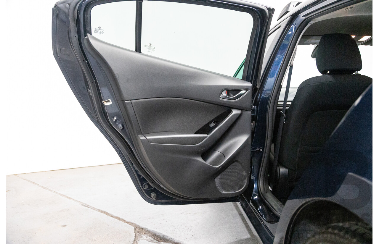 05/2018 Mazda 3 SP25 BN MY18 4D Sedan Deep Crystal Blue Metallic 2.5L