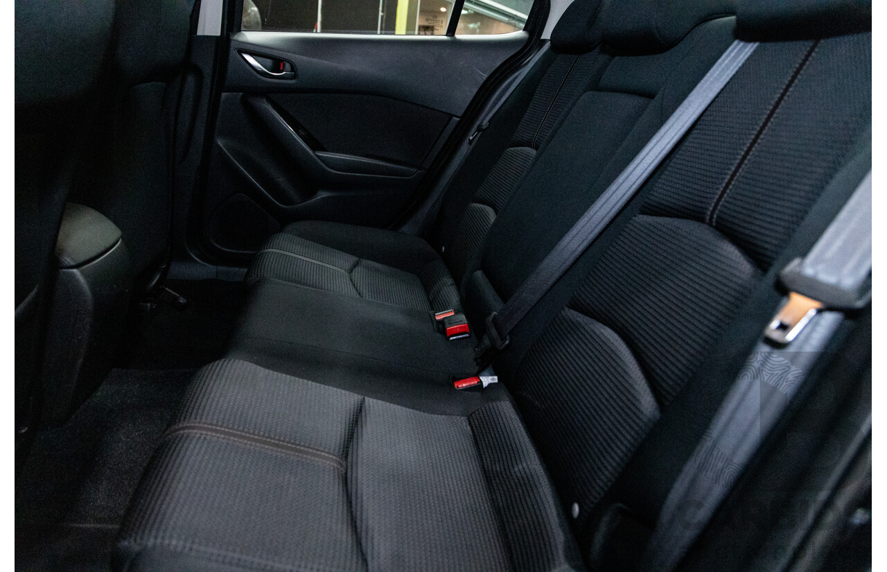 05/2018 Mazda 3 SP25 BN MY18 4D Sedan Deep Crystal Blue Metallic 2.5L