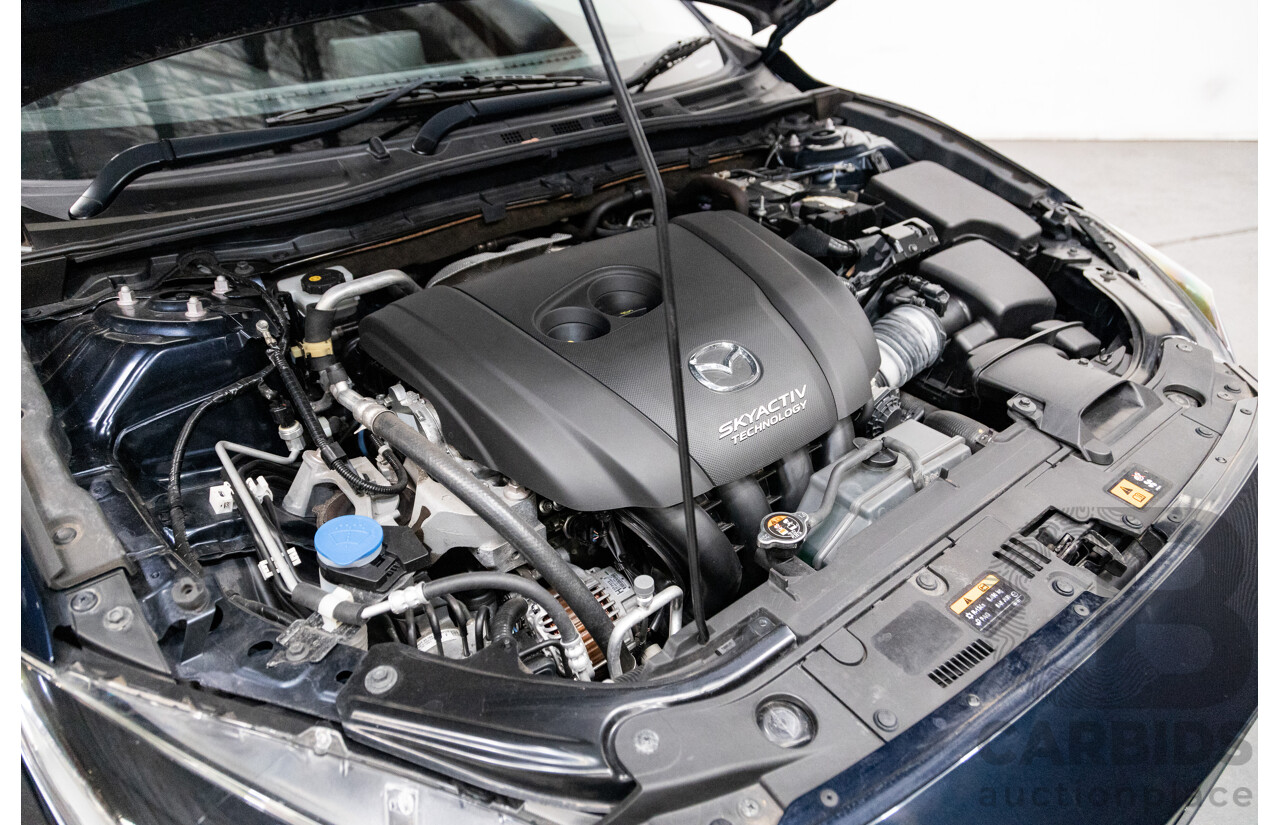 05/2018 Mazda 3 SP25 BN MY18 4D Sedan Deep Crystal Blue Metallic 2.5L