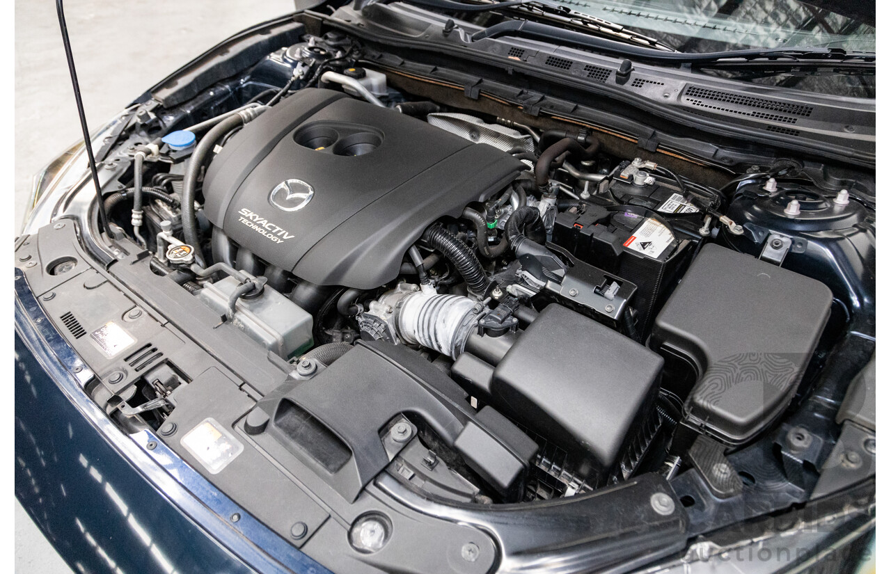 05/2018 Mazda 3 SP25 BN MY18 4D Sedan Deep Crystal Blue Metallic 2.5L