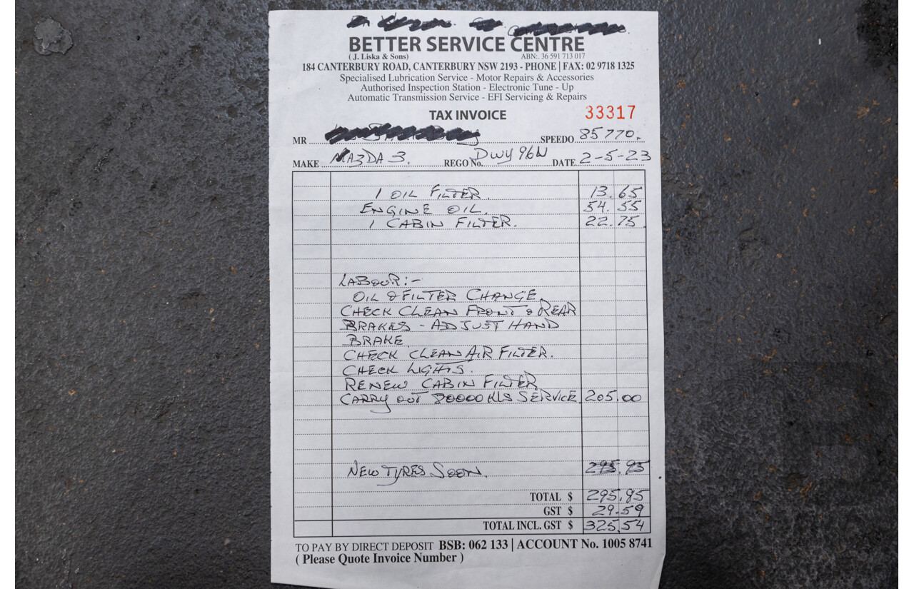 05/2018 Mazda 3 SP25 BN MY18 4D Sedan Deep Crystal Blue Metallic 2.5L